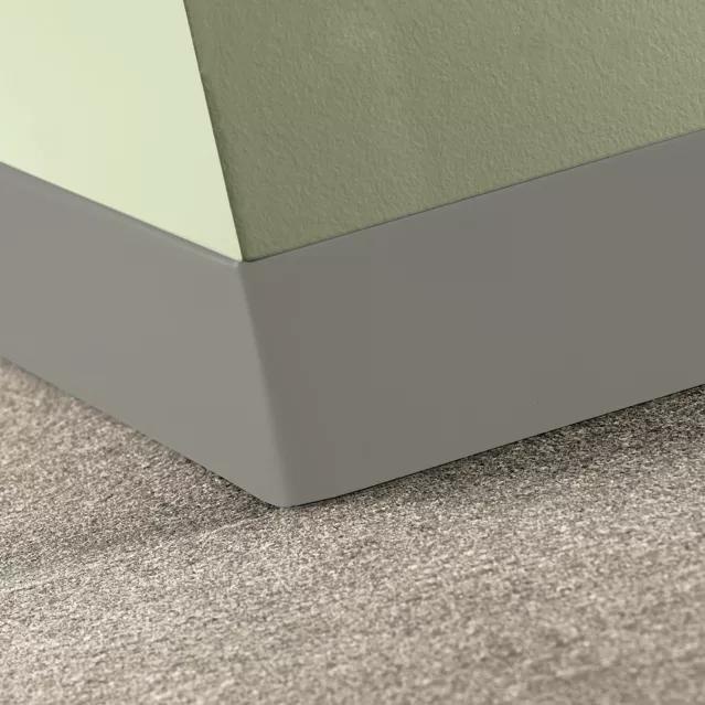 Pebble Rubber Moulding / Trim 4" Outside Corner