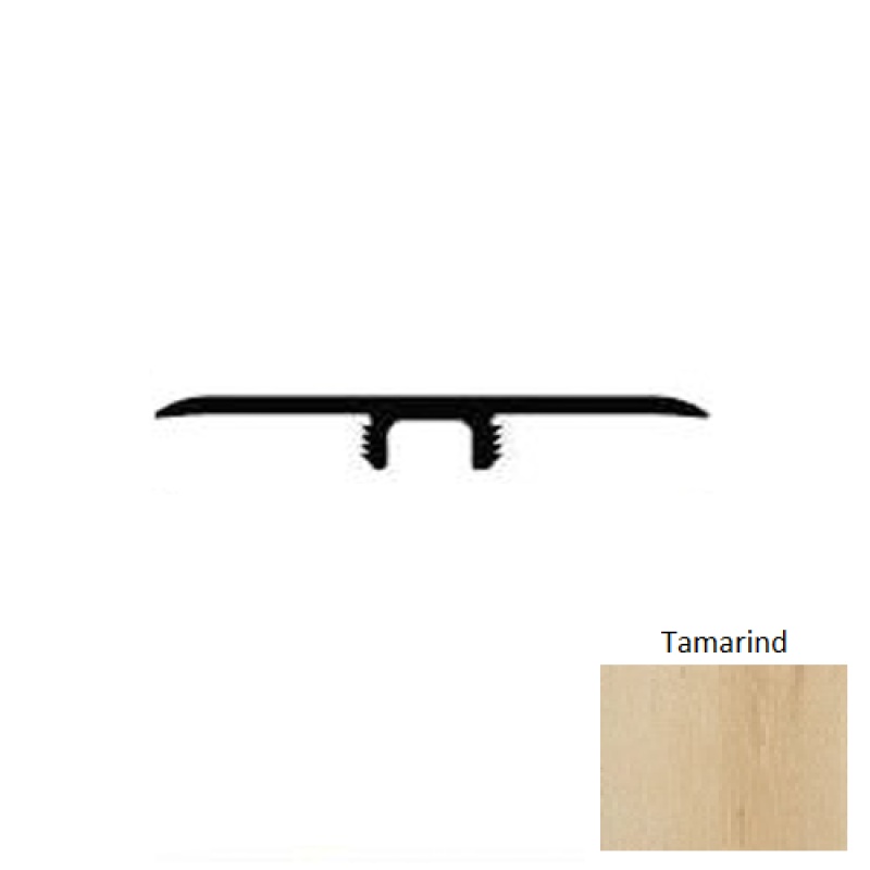 Lamdura Landmark Tamarind Laminate Wood Moulding / Trim - 94" T Molding - Embossed