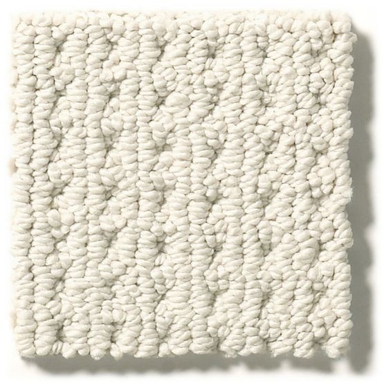 San Lucas Aged White Nylon Carpet - Loop