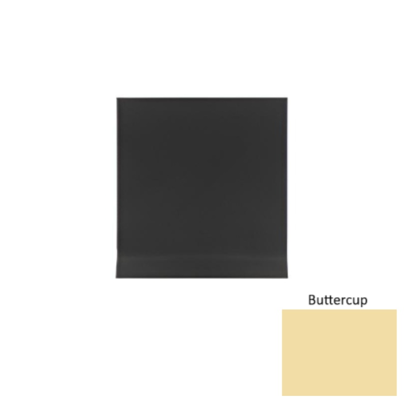 Pinnacle Buttercup Rubber Long Toe Wall Base - 4" X 48"