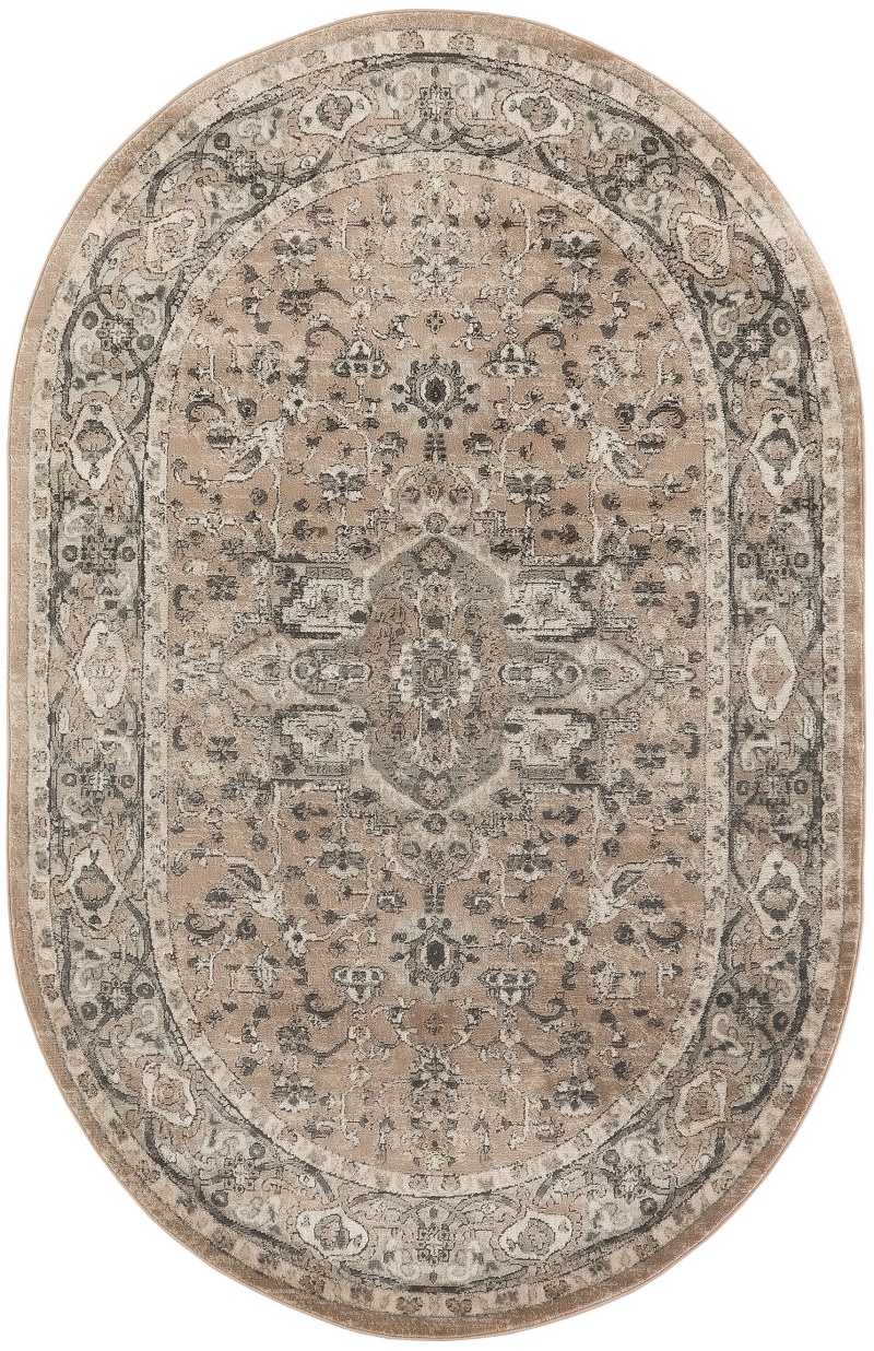 Quarry Beige / Grey Farmhouse Area Rug