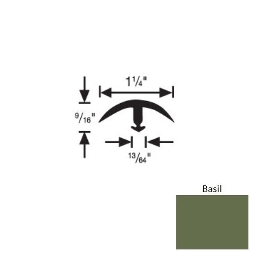 Flextones Basil Vinyl Snap Down Edging, 1 1/4" x 12 Ft