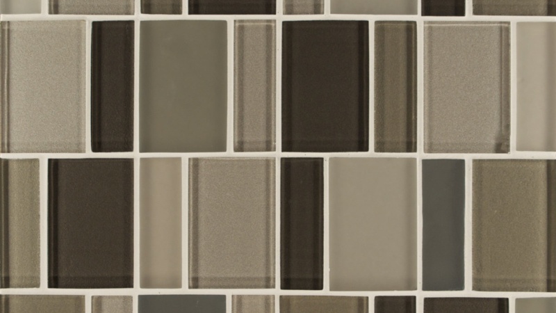 Manhattan Soho Brick Glass Mosaic – Glossy & Matte