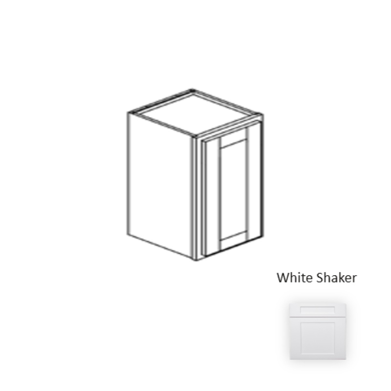 Framed Shaker Premium White Shaker Wall Cabinet