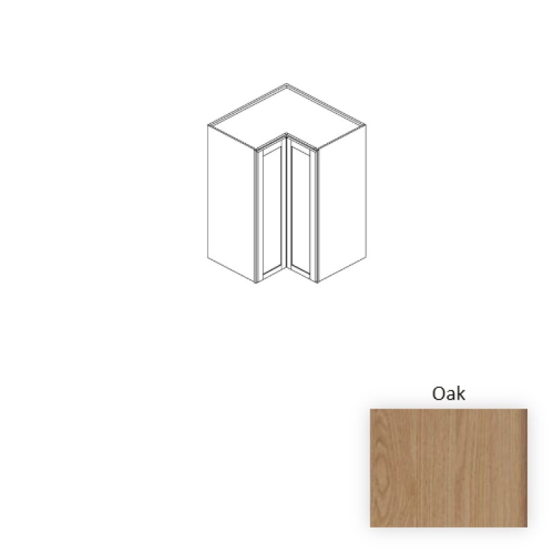 Oak Wood Kitchen Wall Cabinet 24" x 24" x 39"