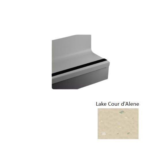 Johnsonite Lake Cour D'alene Hammered Rubber Stair Tread