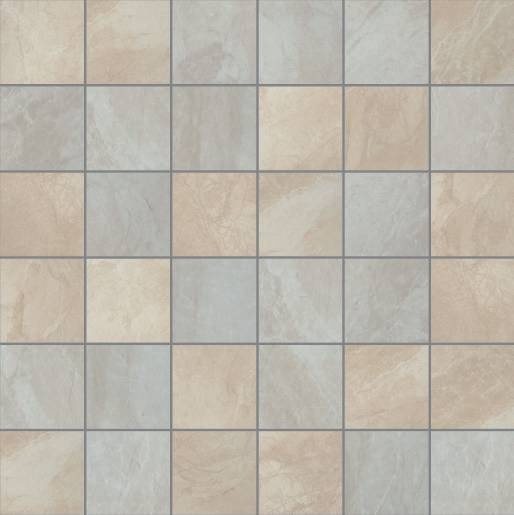 Sonoma Wind Porcelain Mosaic - 2" x 2" Matte