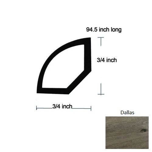 Metropolitan Dallas Luxury Vinyl Quarter Round