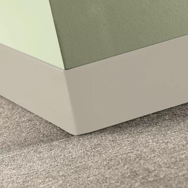 Johnsonite Pearl Rubber Moulding / Trim 4" Inside Corner