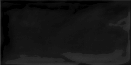 Monochrome Black Ceramic Tile - Glossy