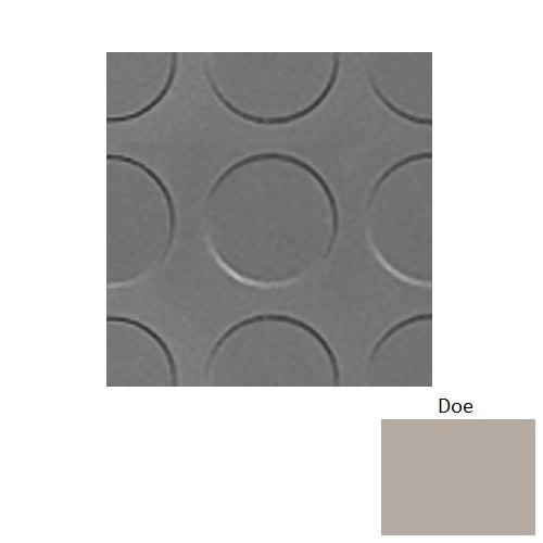 Flextones Doe Rlt Radial Low Profile Rubber Distinct Designs Tile - Textured - 18" X 18"