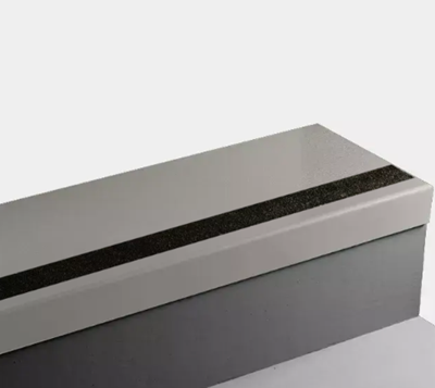 Johnsonite Grey Haze Rubber Stair Tread Trim