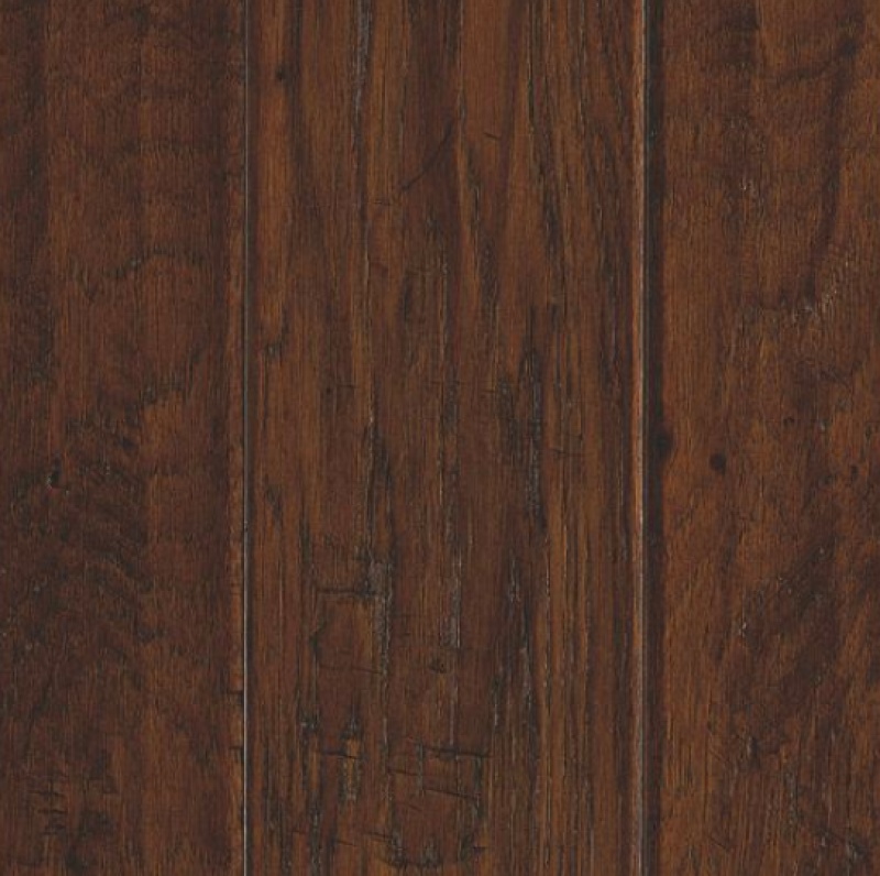 Windridge Hickory Coffee Hickory Engineered Hardwood Flooring - Prefinished - 5" X Random Lengths