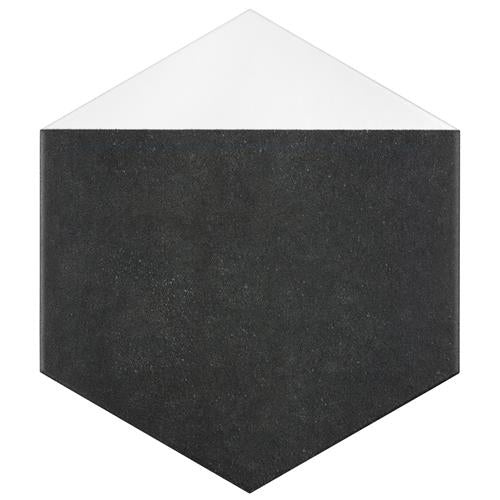 Peak Blanco Glossy Porcelain Hexagon Tile