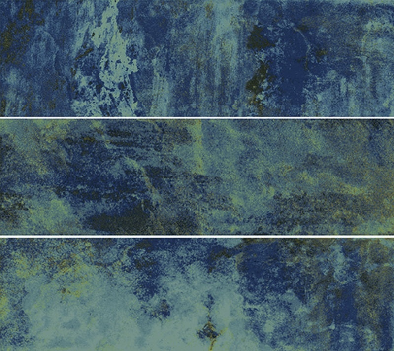 Aquatica Coral Green Porcelain Tile - Glossy - 6" X 20"
