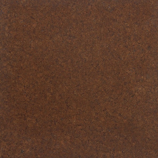 Classic Medium Shade Stained Glue Down Cork Tile Flooring