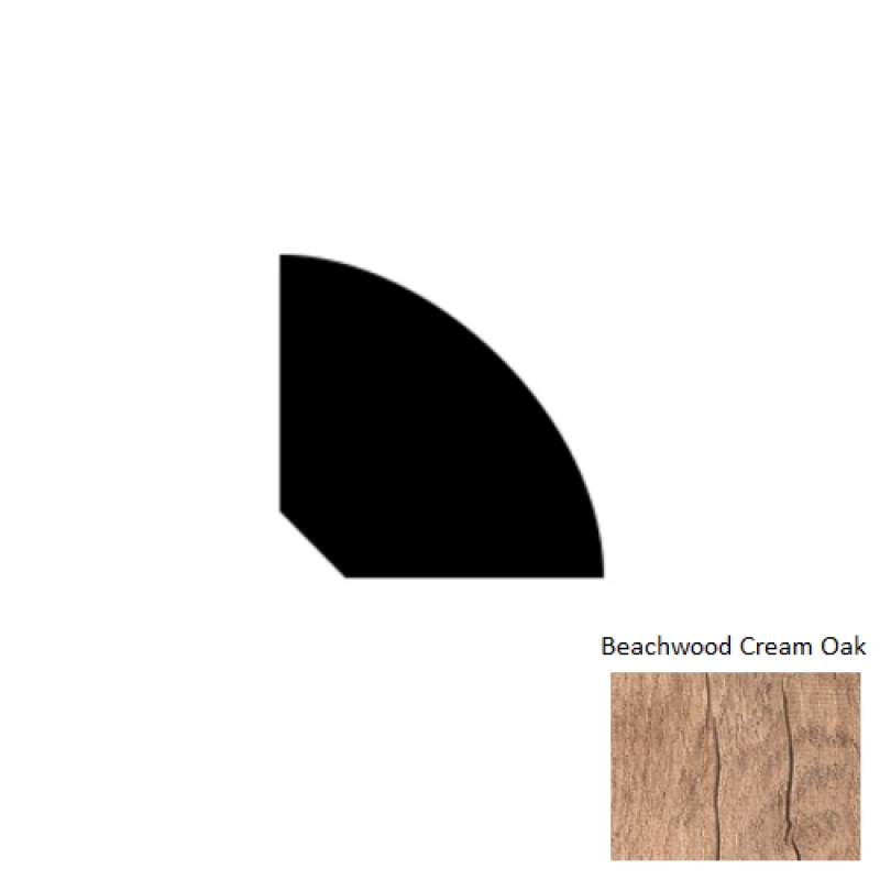 Chalet Vista Beachwood Cream Oak Quarter Round Trim
