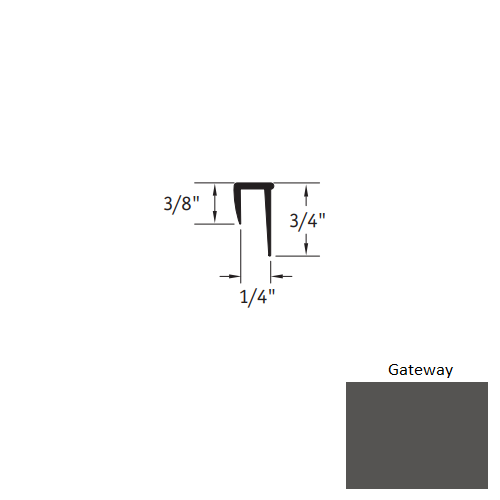 Johnsonite Gateway Vinyl Moulding / Trim