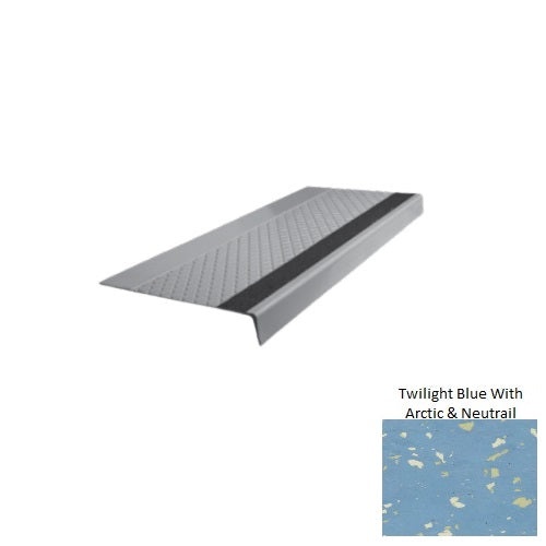 Spextones Twilight Blue Stair Tread 12" x 72"