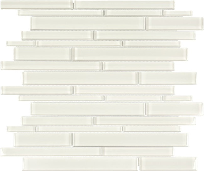 Aquatica Element Sand Glass Mosaic - Random Linear - Glossy