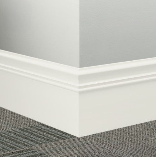 Johnsonite Icicle Rubber Millwork Contoured Wall Base