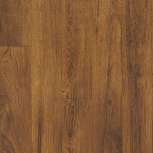 Jump Start Woods Towne Cherry Spice Resilient Sheet Vinyl - Textured