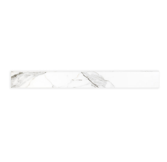 Regallo Calacatta Isla Porcelain 3" x 24" Bullnose
