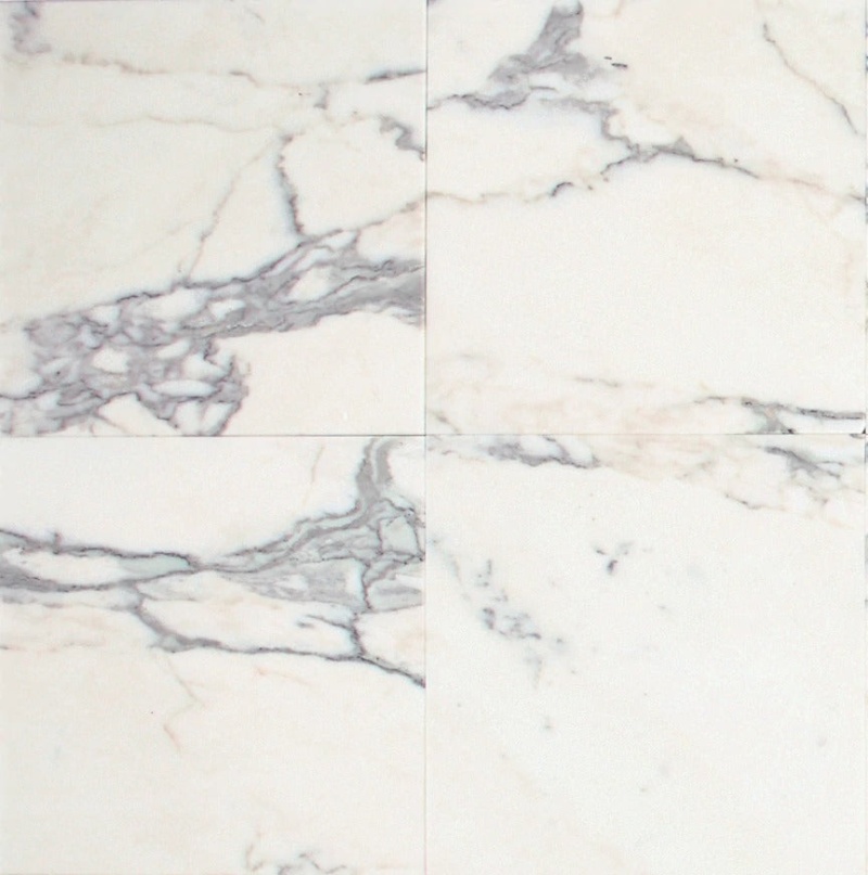 Calacatta Gold Marble Tile - Honed