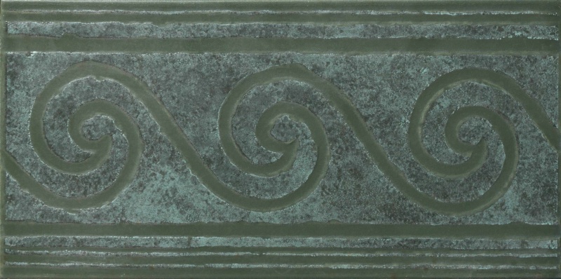 Sicilan Forest Deco Ceramic Tile - Satin - 6 1/2" X 13"