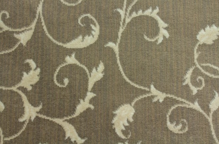 Royal Pavilion Montpelier Taupe Polypropylene Carpet - Pattern
