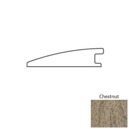 Chestnut Hardwood Moulding / Trim - 2" x 78" Flush Reducer