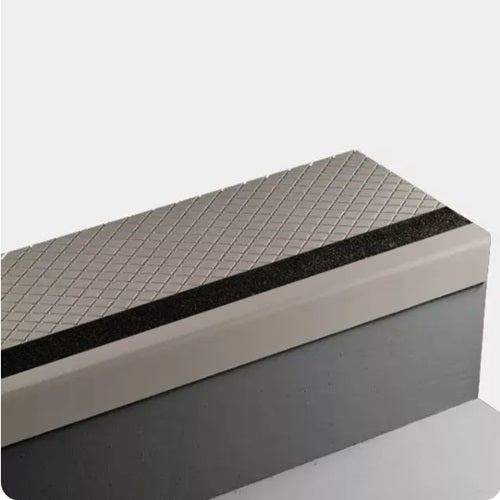 Johnsonite Shoreline Diamond Rubber Stair Tread, 12 1/4" X 60"