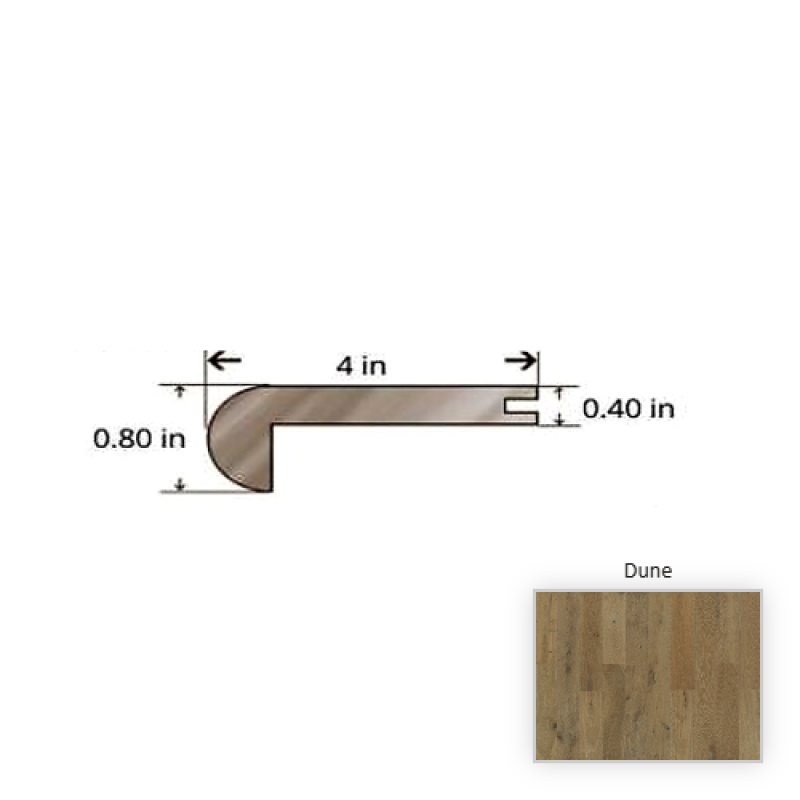 Ventura Oak Dune Hardwood Stair Nose