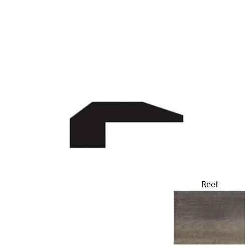 Bengal Bay Reef Hardwood Moulding / Trim - 84" Threshold - Wire Brushed