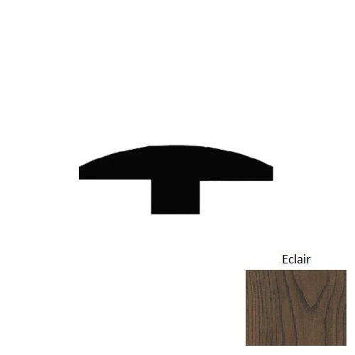 Chateau Eclair Hardwood Moulding / Trim - 84" T Molding - Wire Brushed