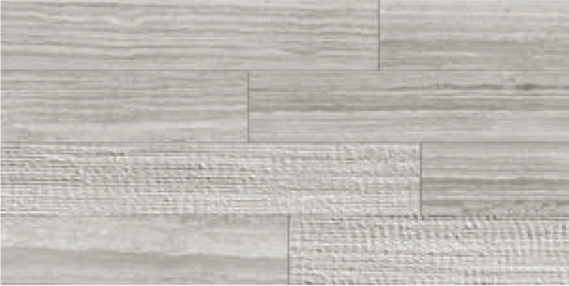 Magica Marstood Silver Porcelain Tile - Mixed - 4" X 24"