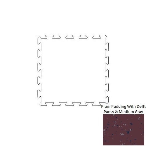 Tuflex Force Smooth Interlocking Rubber Tile