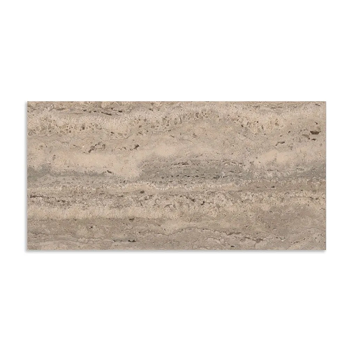 Arroyo Taupe Travertine Tile - Honed - 6" X 12"