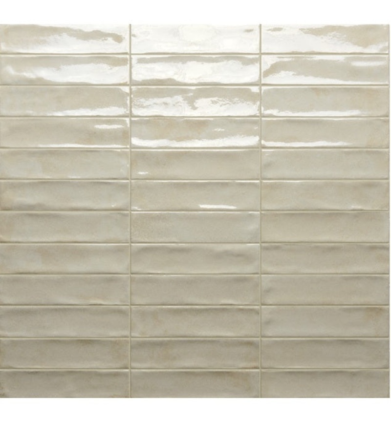 Marrakech Ivory Porcelain Tile - Glossy