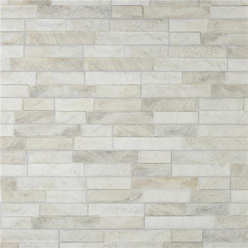 Ordino White Subway Porcelain Tile - Glossy - 3 1/4" X 17 1/2"