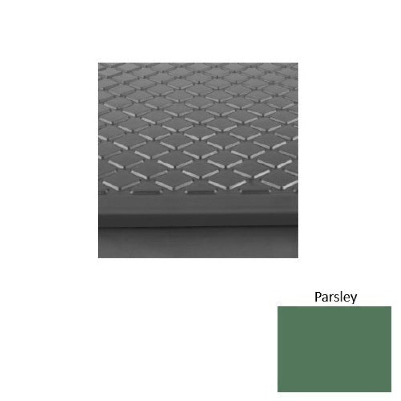 Roppe Solid 31 Parsley Diamond Rubber Stair Tread with Dupont Kevlar – Textured