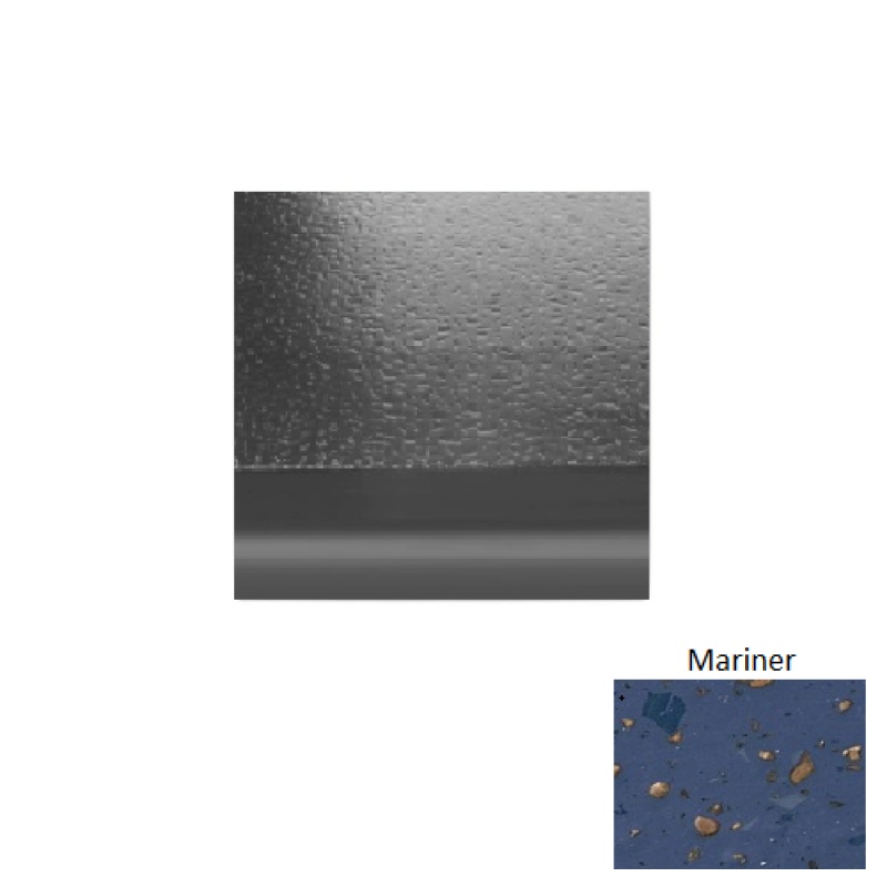 Renew 99 Mariner With 2 Inch Nose Rubber Stair Tread - Hammered
