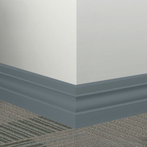 Johnsonite Blue Lagoon Rubber Millwork Contoured Wall Base