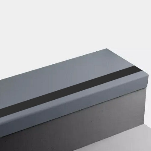 Navy Blue Hammered Rubber Stair Tread