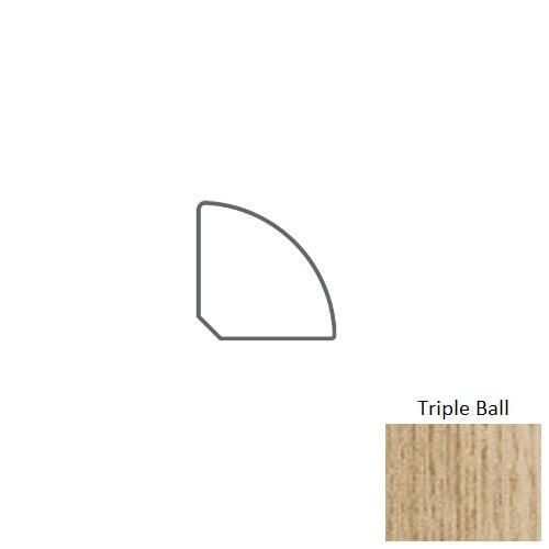 Three Rivers 20 Triple Ball Luxury Vinyl Quarter Round Trim