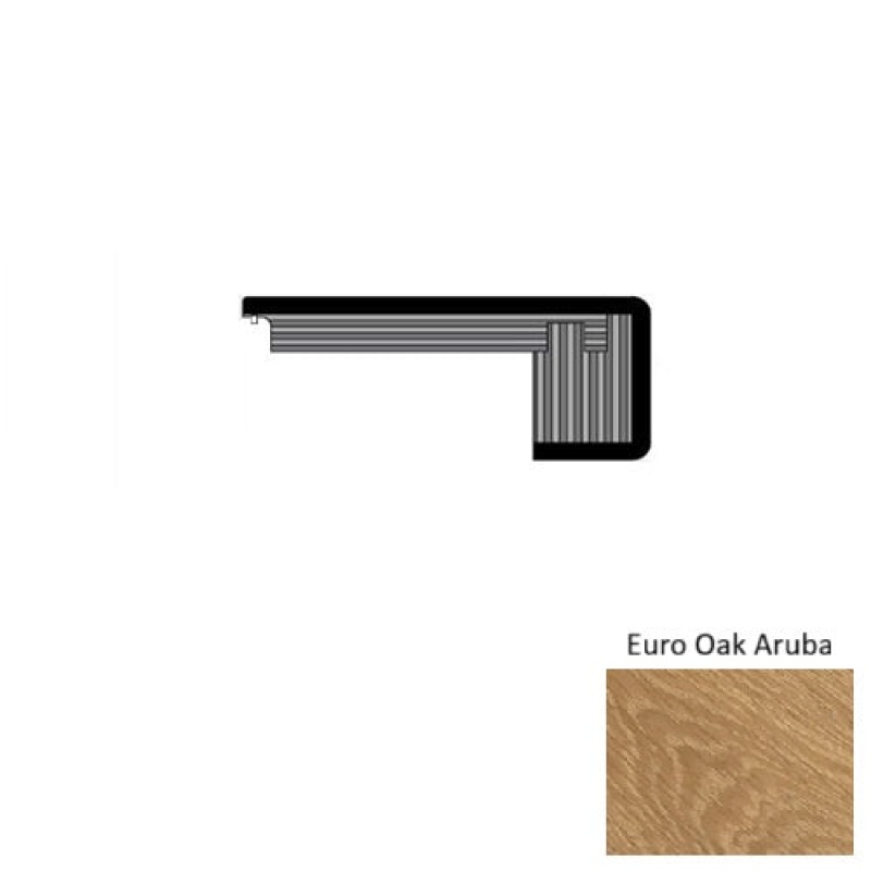Islands Euro Oak Aruba Engineered Square Stair Nose