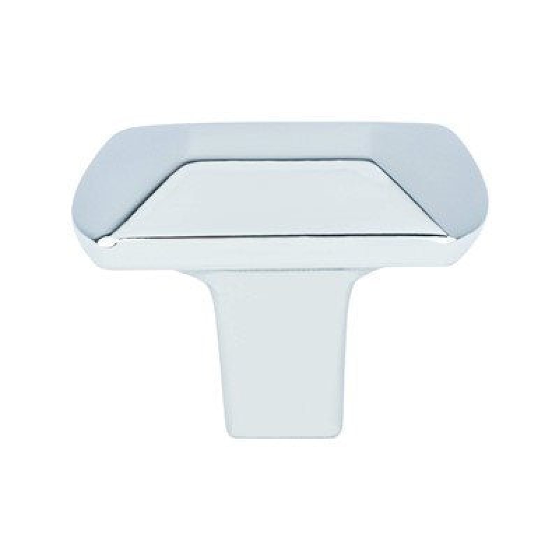 Berenson Laura Zinc Cabinet Knob - Polished Chrome - 1 7/16" Length