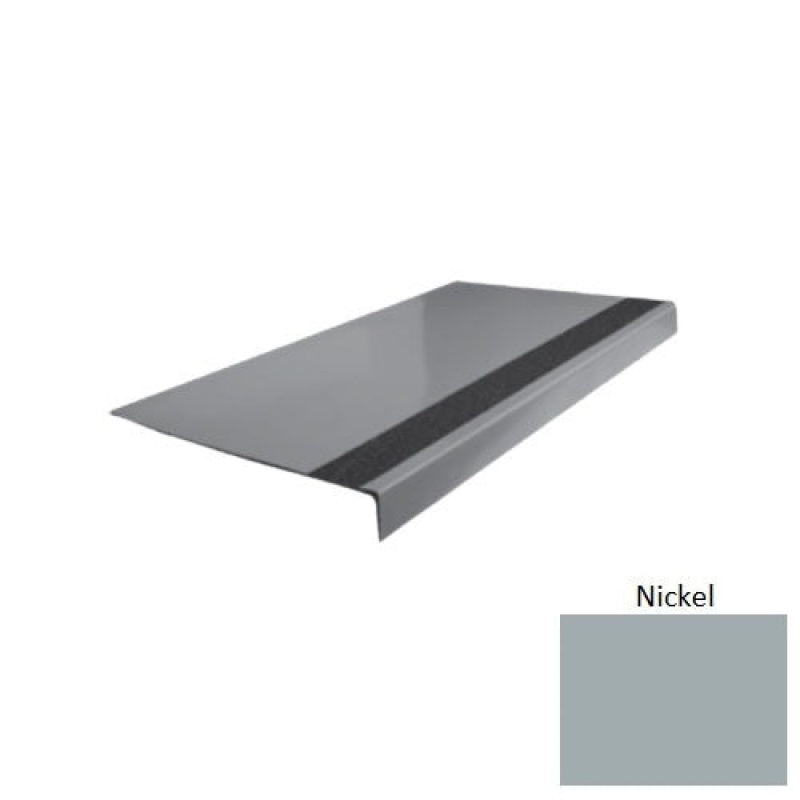 Flextones Nickel Type 170 Smooth Stair Tread