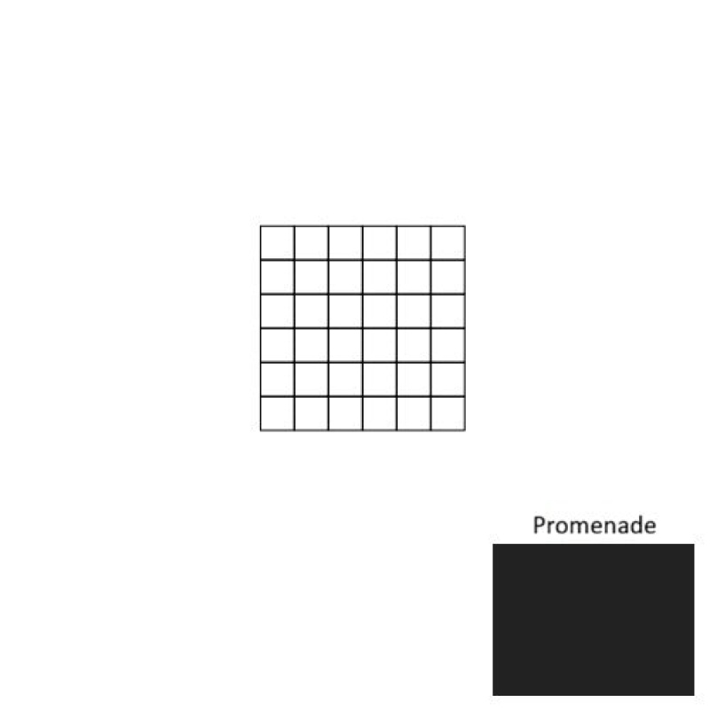 Skyledge Promenade Porcelain Mosaic - 3" X 3" - Matte