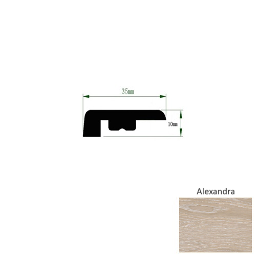 Genesis Silhouette Alexandra 94" Matte End Cap Trim